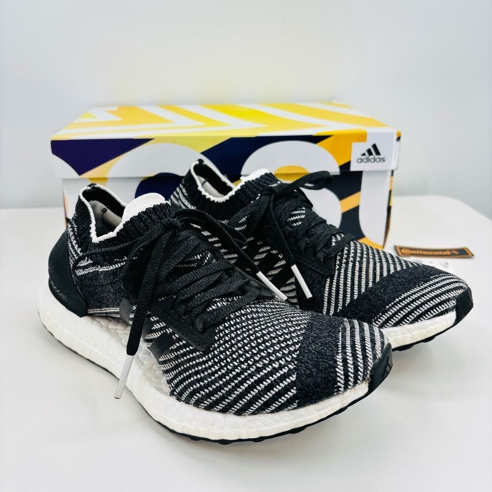 Adidas Originals Ultraboost X-Core Black Grey/White Running Shoe  Sz. 7.5